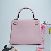 	 Colestore Hermes Kelly 25 Sellier in Mauve Pale Swift leather - 3