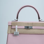 	 Colestore Hermes Kelly 25 Sellier in Mauve Pale Swift leather - 2