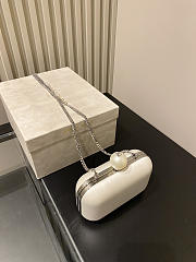 Colestore  Jimmy Choo Cloud Ivory Mother of Pearl Clutch Bag  12x10x5cm - 5