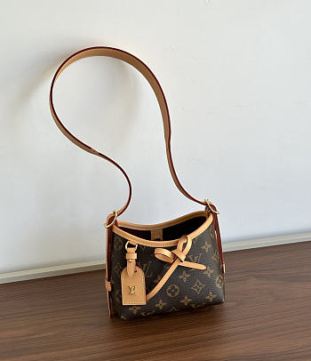 Colestore Louis Vuitton Nano CarryAll Monogram coated canvas 16 x 15 x 9.5 cm
