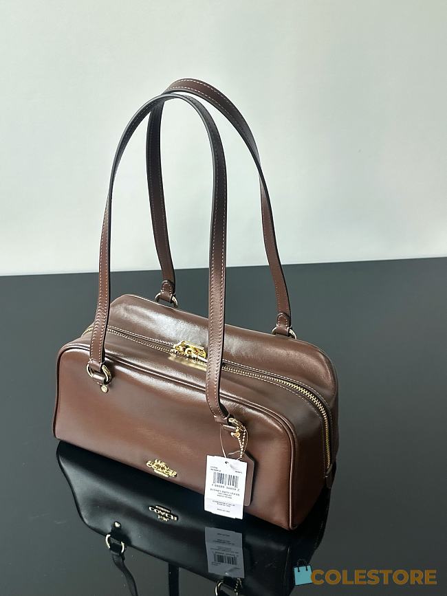 Colestore  Coach Sydney Shoulder Bag Gold/Maple 28x14x14cm - 1