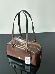 Colestore  Coach Sydney Shoulder Bag Gold/Maple 28x14x14cm - 1