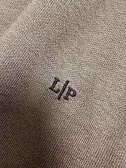 Colestore Loro Piana Noyava Contrast-Trim Crewneck Sweater Camel - 4