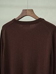 Colestore Brunello Cucinelli Brown Crew Neck Knit Sweater - 4