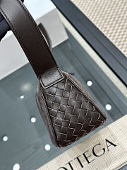 Colestore Bottega Veneta knot detail shoulder bag Brown 23x10x10cm - 6