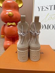 Colestore Louis Vuitton Laureate Platform Desert Boot Beige - 4