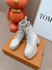 Colestore Louis Vuitton Laureate Platform Desert Boot Beige - 3