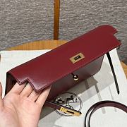 Colestore Hermes Kelly Elan rouge H box leather 27 - 5