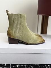 Colestore Celine Berlin Boot In Suede Khaki - 1