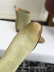 Colestore Celine Berlin Boot In Suede Khaki - 5