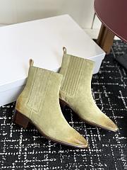 Colestore Celine Berlin Boot In Suede Khaki - 2