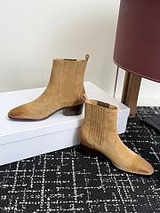 	 Colestore Celine Berlin Boot In Suede Stone Brown - 3