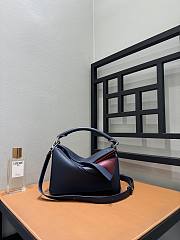 Colestore  Loewe Small layered Puzzle bag in classic calfskin Multicolor Deep Navy 24x16.5x10.5cm - 1