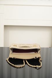 Colestore Chanel Fall Winter 2026 Pre-Collection   Backpack   Suede Calfskin & Gold-Tone Metal  Beige  17 x 25.5 x 6cm - 3