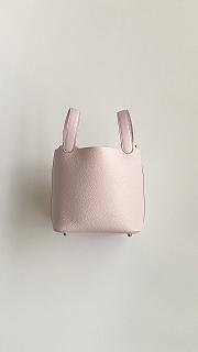 Colestore  Hermes Picotin Lock 18 Rose Sakura Clemence Palladium Hardware - 5