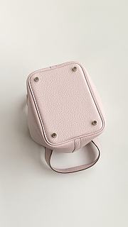 Colestore  Hermes Picotin Lock 18 Rose Sakura Clemence Palladium Hardware - 6