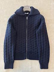 Colestore   Prada Navy Wool Cardigan  - 1