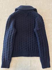 Colestore   Prada Navy Wool Cardigan  - 5