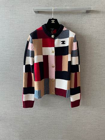 Colestore Chanel Fall Winter 2026 Pre-Collection   Cardigan   Cashmere & Wool  Black, Red & Multicolor