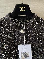 Colestore Chanel Spring Summer 2026 Pre-collection Jacket in Black and White Tweed - 6