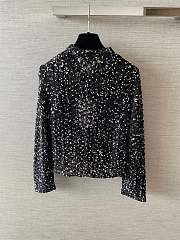 Colestore Chanel Spring Summer 2026 Pre-collection Jacket in Black and White Tweed - 3