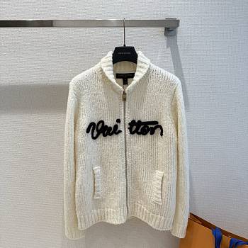 Colestore Louis Vuitton Embroidered Signature Zippered Blouson