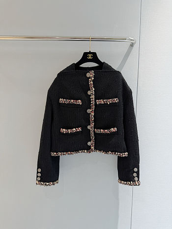 Colestore  Chanel Jacket  Tweed, brown, burgundy & yellow