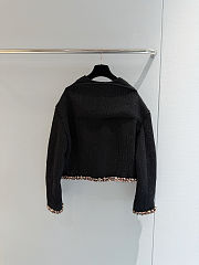 Colestore  Chanel Jacket  Tweed, brown, burgundy & yellow - 6