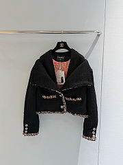 Colestore  Chanel Jacket  Tweed, brown, burgundy & yellow - 5