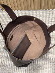 Colestore YSL Saint Laurent ICARE in smooth leather in Brown 31 (46) x 28 x 15cm - 3