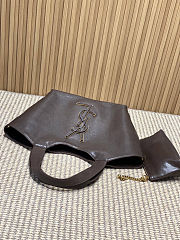 Colestore YSL Saint Laurent ICARE in smooth leather in Brown 31 (46) x 28 x 15cm - 2