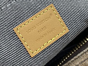 Colestore  Louis Vuitton Speedy 30 Bandoulière Coffee Bean Brown Denim 34 x 22 x 19 cm - 5