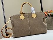 Colestore  Louis Vuitton Speedy 30 Bandoulière Coffee Bean Brown Denim 34 x 22 x 19 cm - 4