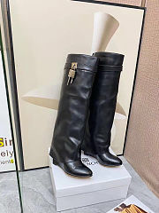 Colestore Givenchy Shark Lock Boots Wide Fit  Black - 2
