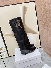 Colestore Givenchy Shark Lock Boots Wide Fit  Black - 5