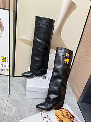 Colestore Givenchy Shark Lock Boots Wide Fit  Black - 4