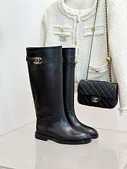 Colestore Chanel Fall Winter 2026 Pre-Collection   High Boots   Calfskin  Black - 1