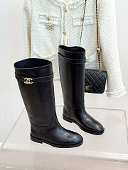 Colestore Chanel Fall Winter 2026 Pre-Collection   High Boots   Calfskin  Black - 2