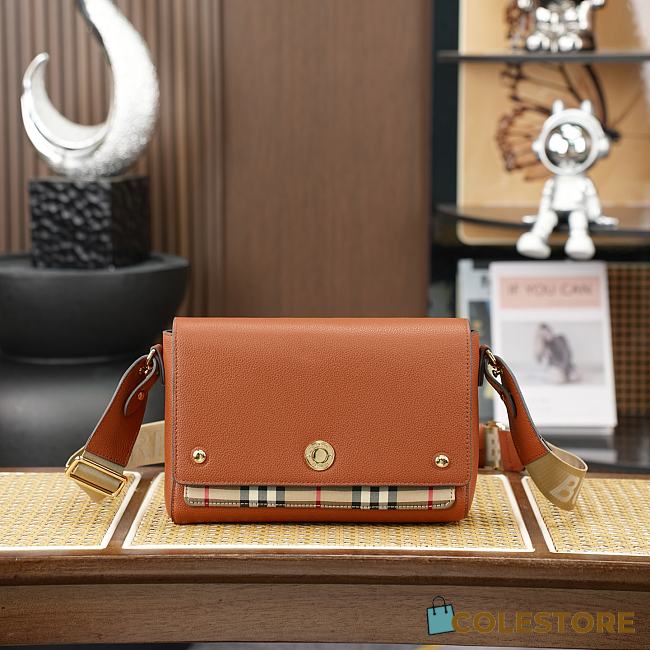 Colestore Burberry Note Bag Tan 25 x 8.5 x 18cm - 1