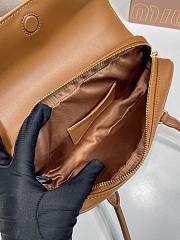 Colestore Miu Miu Arcadie leather bag Cognac  24x11.5x5cm - 3