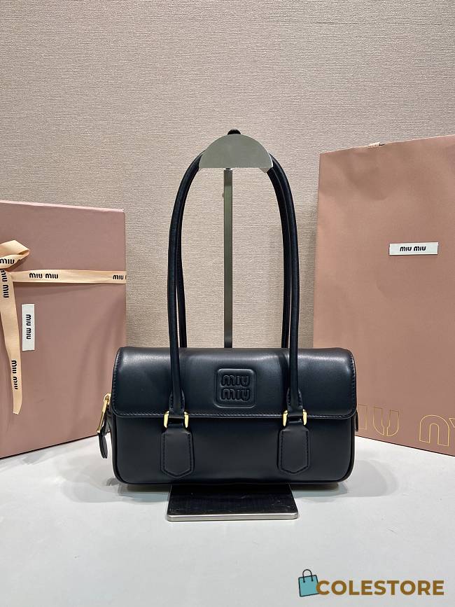 Colestore Miu Miu Arcadie leather bag Black 24x11.5x5cm - 1