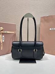 Colestore Miu Miu Arcadie leather bag Black 24x11.5x5cm - 6