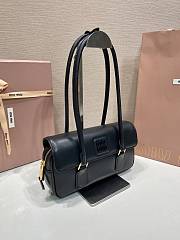 Colestore Miu Miu Arcadie leather bag Black 24x11.5x5cm - 3