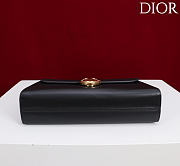 Colestore Dior Médaillon Pouch Black Smooth Calfskin 25 x 12 x 6 cm - 5