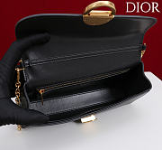 Colestore Dior Médaillon Pouch Black Smooth Calfskin 25 x 12 x 6 cm - 2