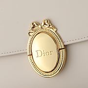Colestore Dior Médaillon Pouch Latte Smooth Calfskin 25 x 12 x 6 cm - 2