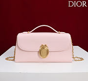 Colestore Dior Médaillon Pouch Ballet Pink Smooth Calfskin 25 x 12 x 6 cm - 1