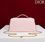 Colestore Dior Médaillon Pouch Ballet Pink Smooth Calfskin 25 x 12 x 6 cm - 5