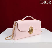 Colestore Dior Médaillon Pouch Ballet Pink Smooth Calfskin 25 x 12 x 6 cm - 4