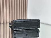 	 Colestore Dior Meidum Lady D-Sire Bag Black Macrocannage Crinkled Calfskin 26 x 15 x 8 cm - 5